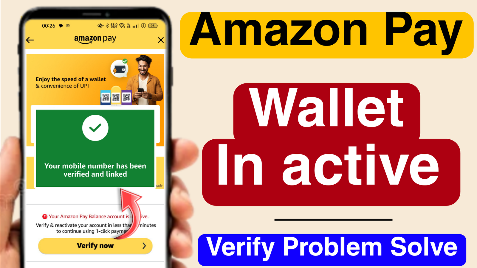 You are currently viewing Amazon Pay Wallet Unverified Problem Solve | How to Activate Amazon Pay Wallet 2025