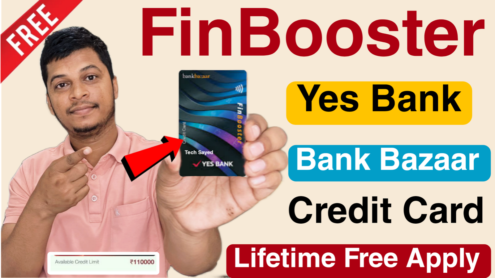 You are currently viewing FinBooster Yes Bank BankBazaar Credit Card Online Apply | Lifetime Free Credit Card Apply 2025