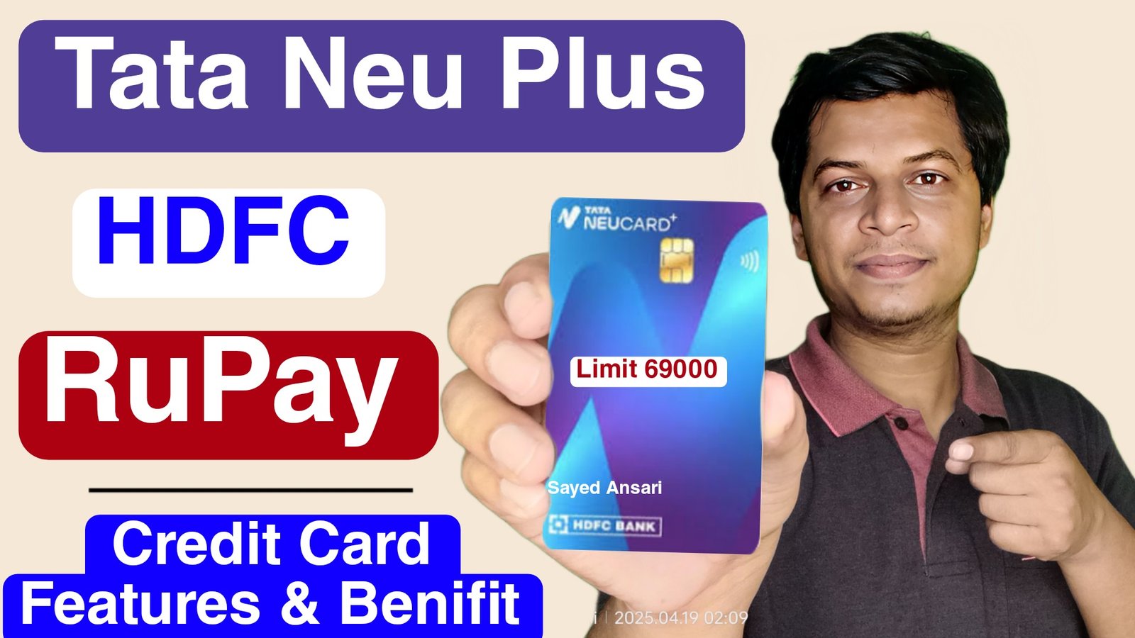 Read more about the article HDFC Tata Neu Plus RuPay Credit Card Features & Benefit | How to Apply Tata Neu Plus Credit Card
