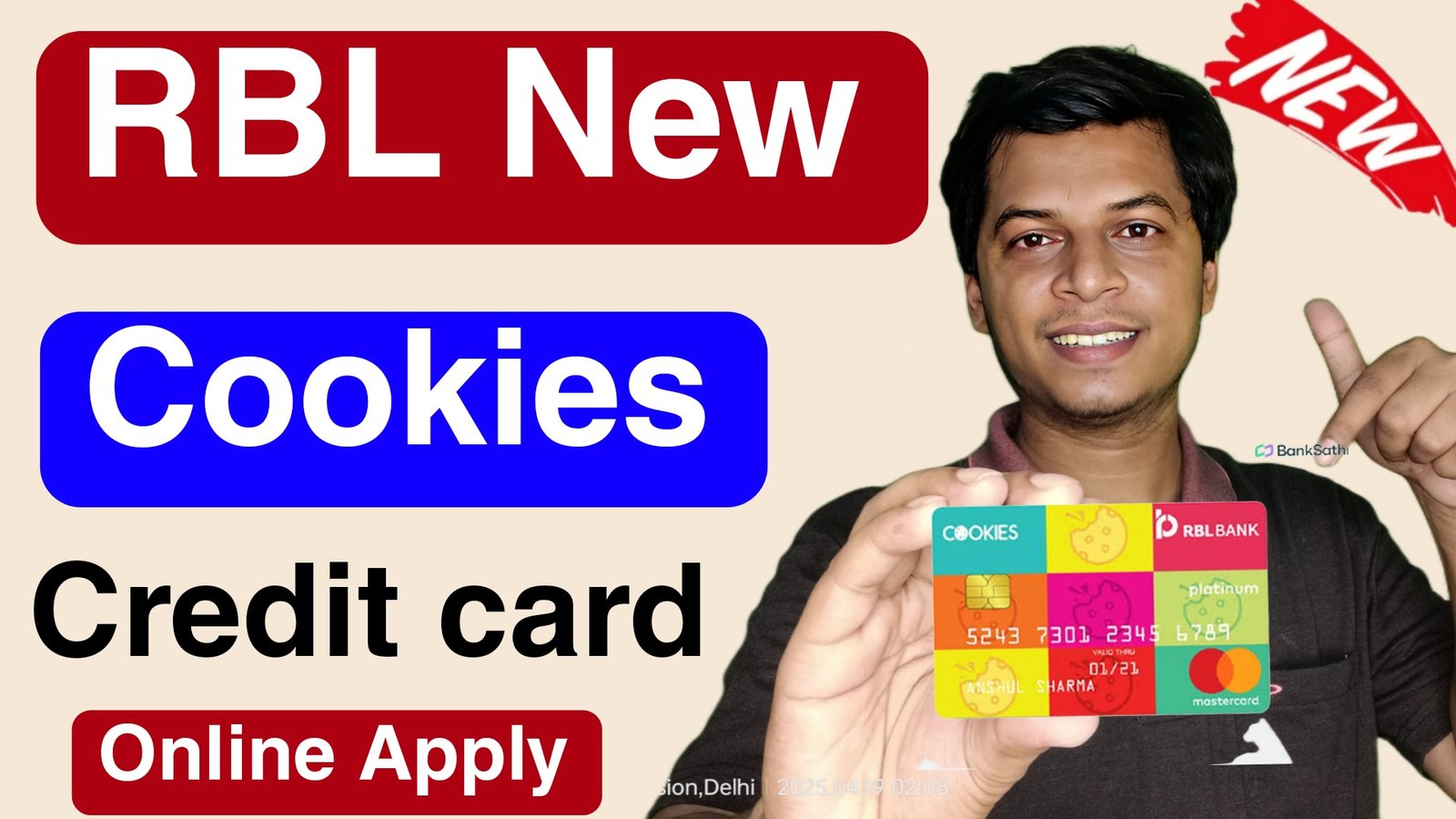 You are currently viewing New RBL Cookies Credit Cared Online Apply 2025 | Benefit of RBL Cookies credit Card