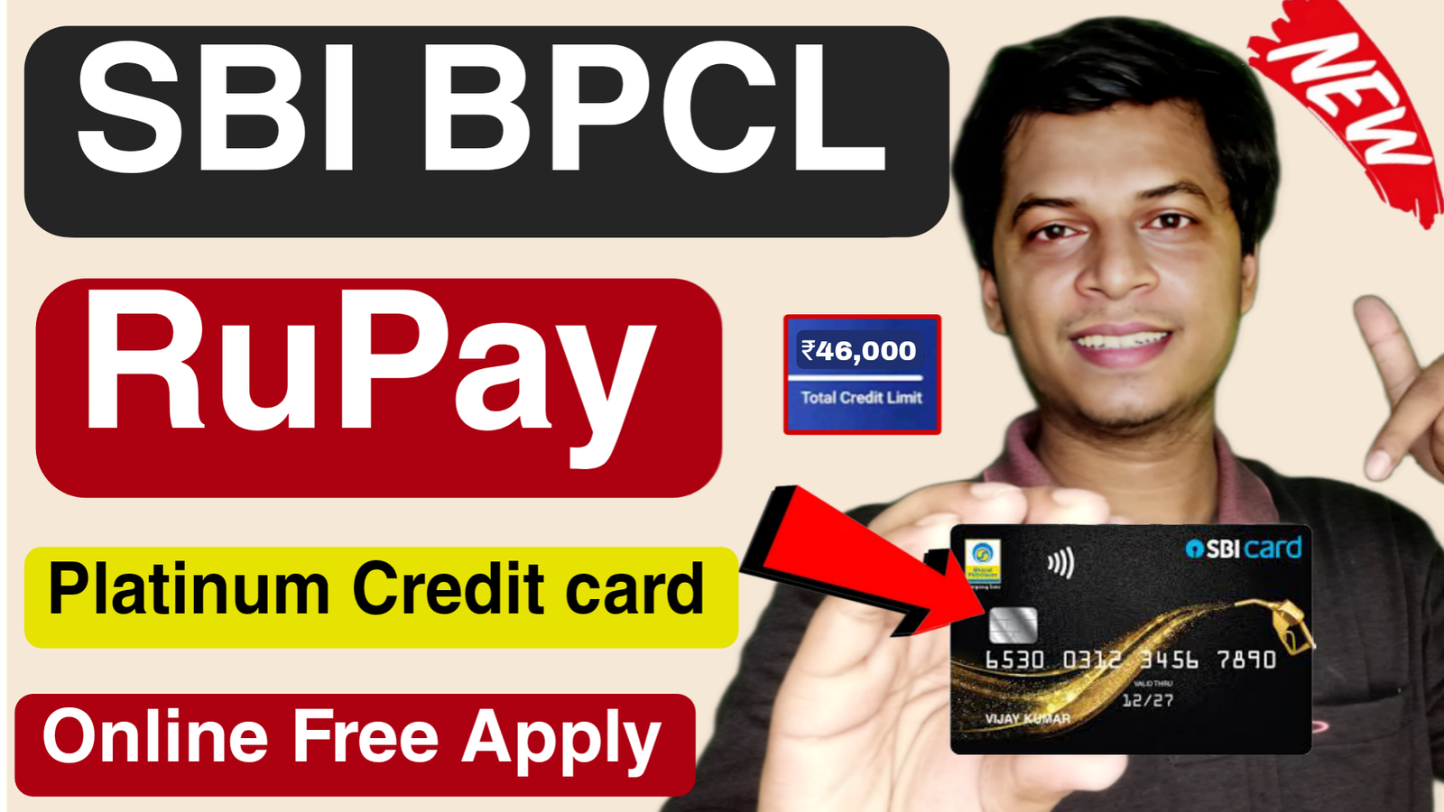 Read more about the article SBI BPCL RuPay Platinum Credit Card Approved | Best SBI BPCL Rupay Credit Card Online Apply 2025